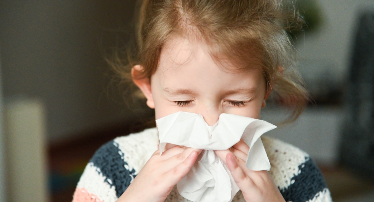 Col and Flu warning for kids