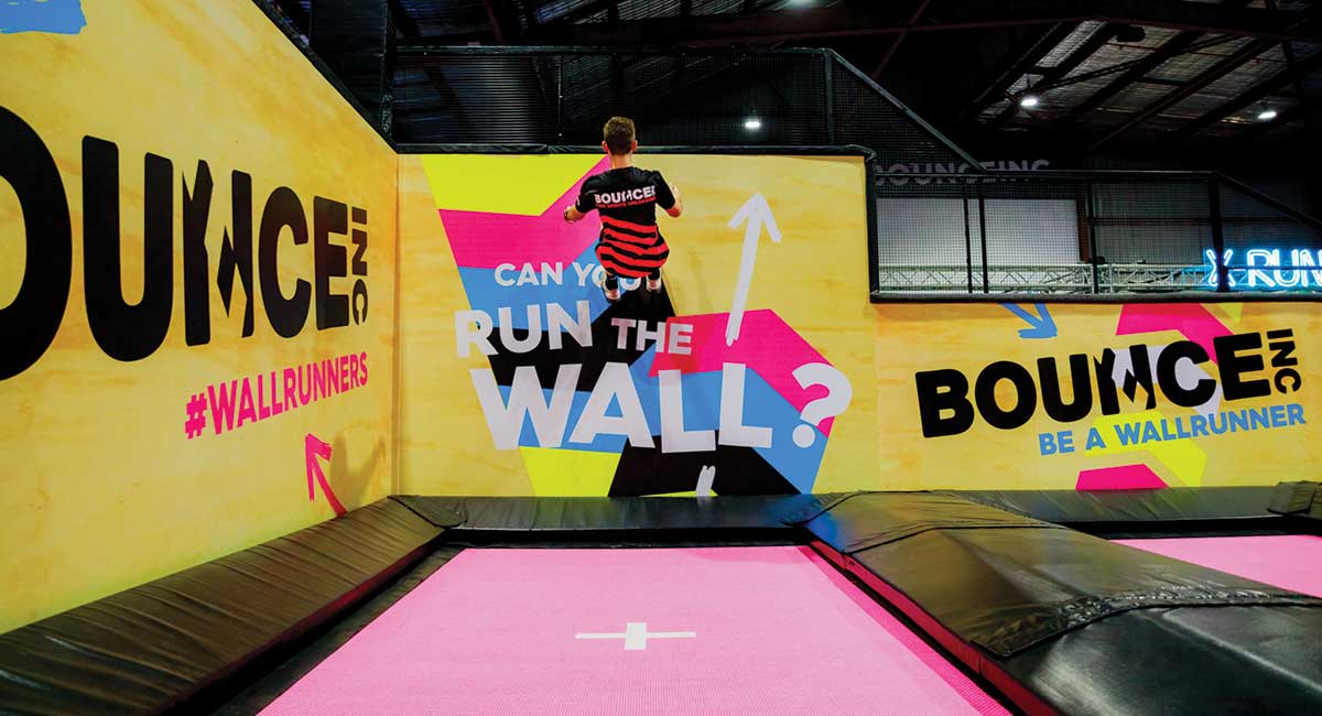 Behind-the-scenes at BOUNCE Inc’s latest trampoline playground