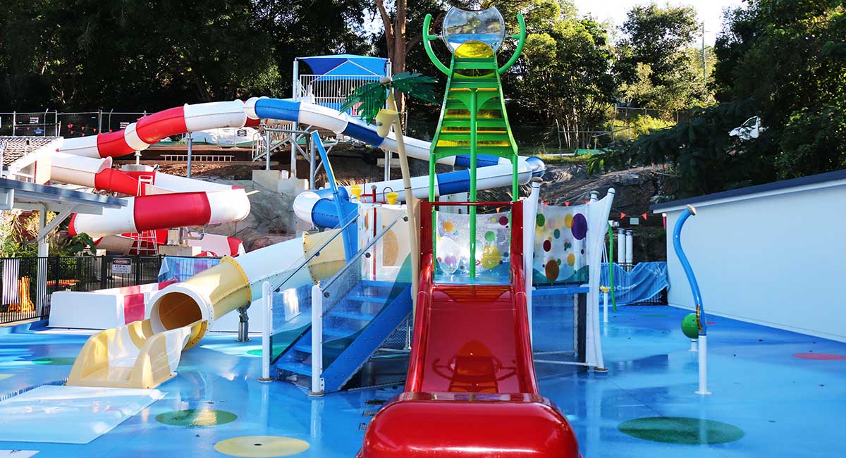 Two New Waterslides Installed at Nambour Aquatic Centre