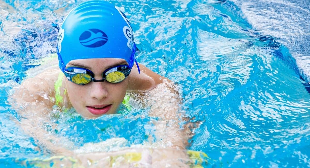 Squad Swimmer at Genesis Sport Aquatics Swimming in Pool