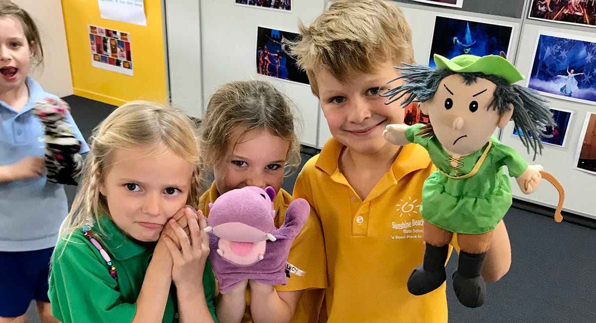 Using puppetry to spark creativity in every child