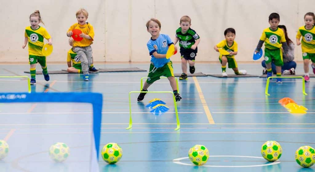 Playing Games at Brazilian Skills Soccer