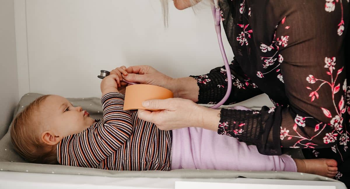 Baby Being Cared for at Coast Life Families Health Services