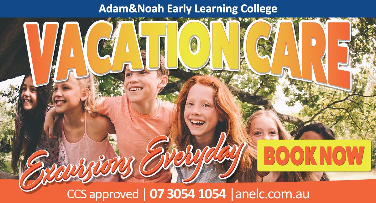 Vacation Care Flyer for Adam Noah College Brisbane