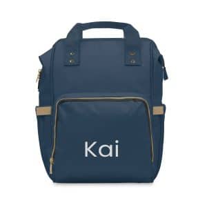 the Knappie Nappy Bags in Blue