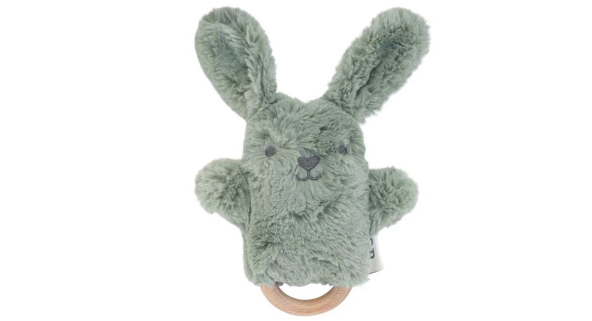 Check out this Beau Bunny from OB Designs; a plush Christmas gift for bub