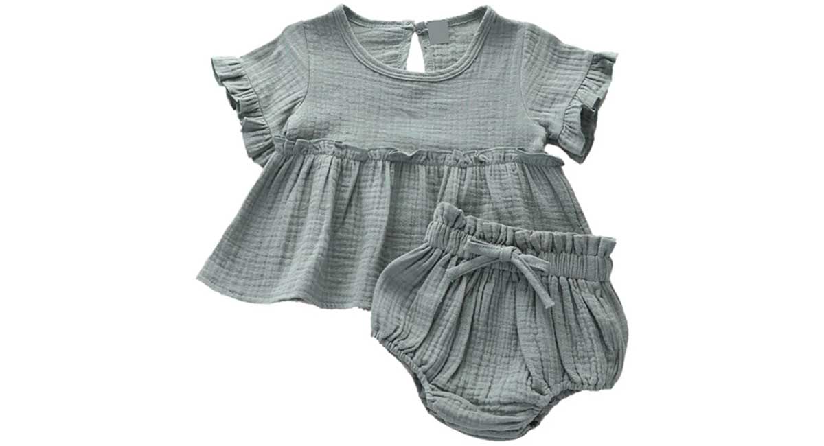 Bespoke Baby Kids Clothes Muslin Set