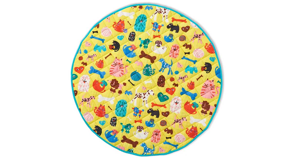 Cats and Dogs Playmat from Kip Co