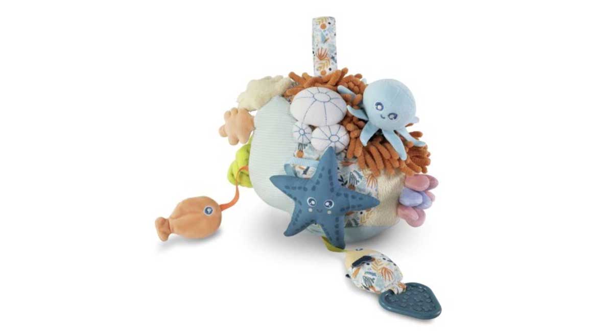 Miniland Sensory Reef is a tactile and fun Christmas gift for babies