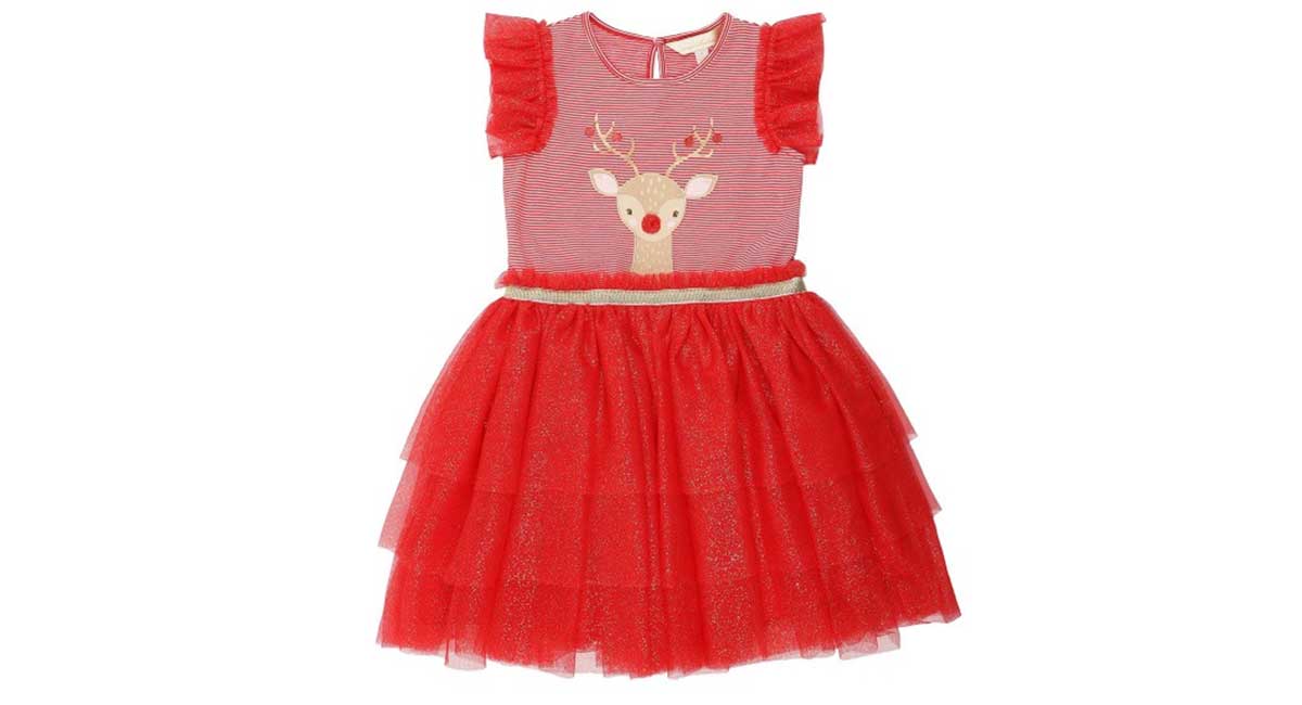 Red Reindeer Dress from Moobaba