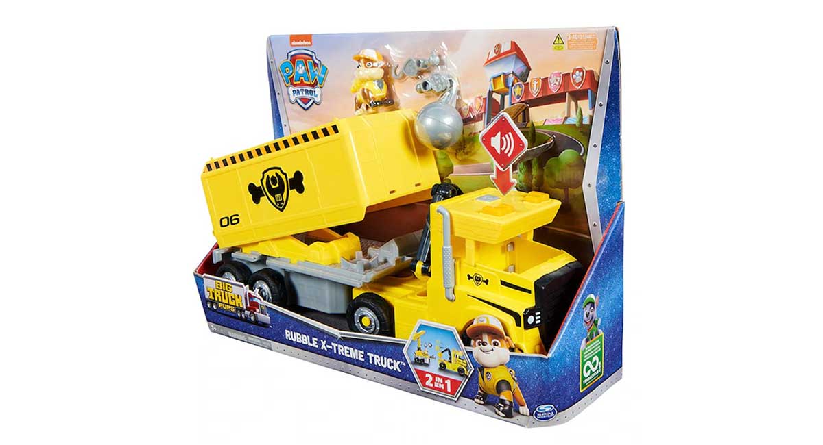 PAW Patrol Big Truck Pups Rubble X-Treme Truck for Christmas