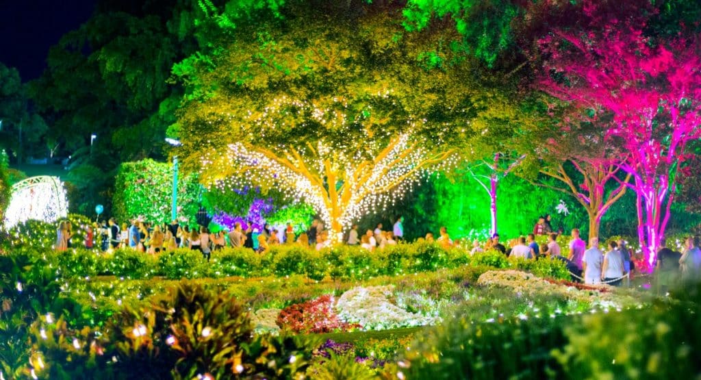 the Enchanted Garden at Roma Street Parklands