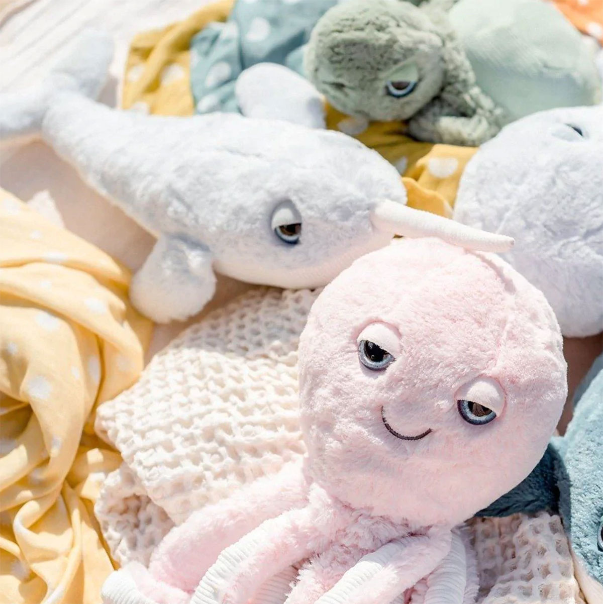 Ocean Themed Soft Toys from Moobaba Sunshine Coast