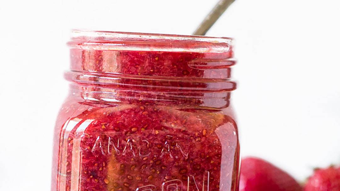 Strawberry Chia Seed Jam Recipe