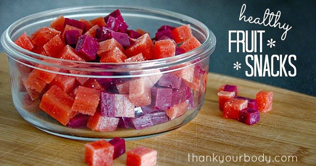 Fruit Snacks Strawberry Lunchbox Recipes