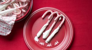 Chocolate dipped Candy Canes Recipe