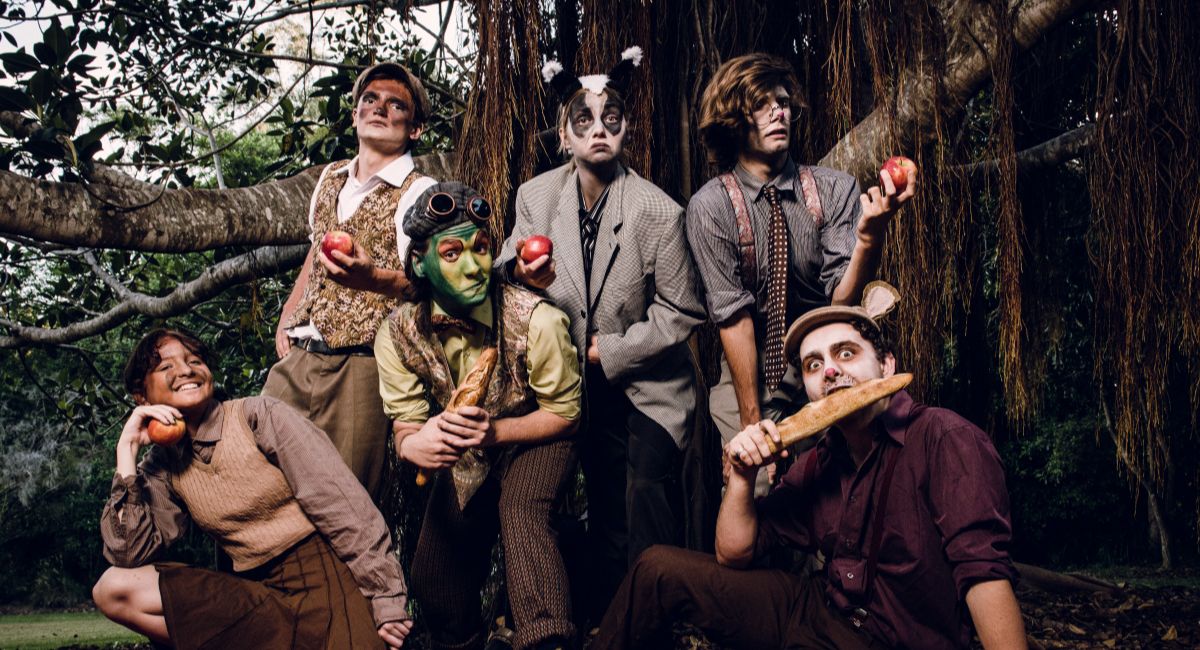 Wind in the Willows Performed by Little Seed Theatre Co at Noosa Botanic Gardens