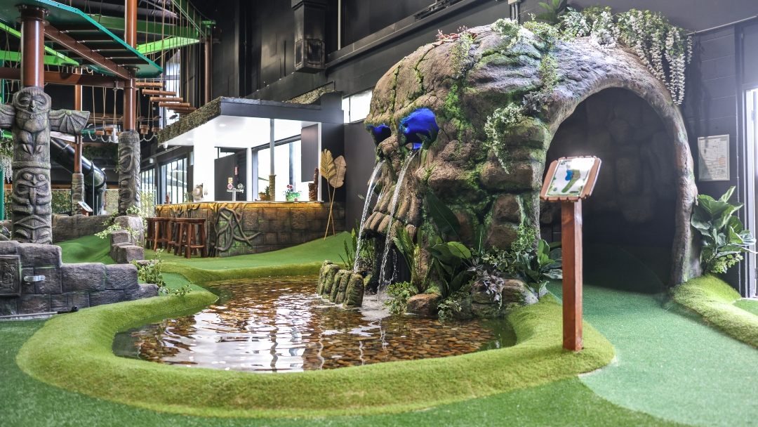 Brisbane scores a new jungle-themed mini-golf course