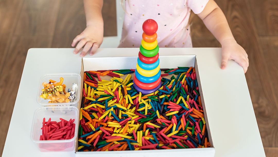 Sensory play and its importance in early learning