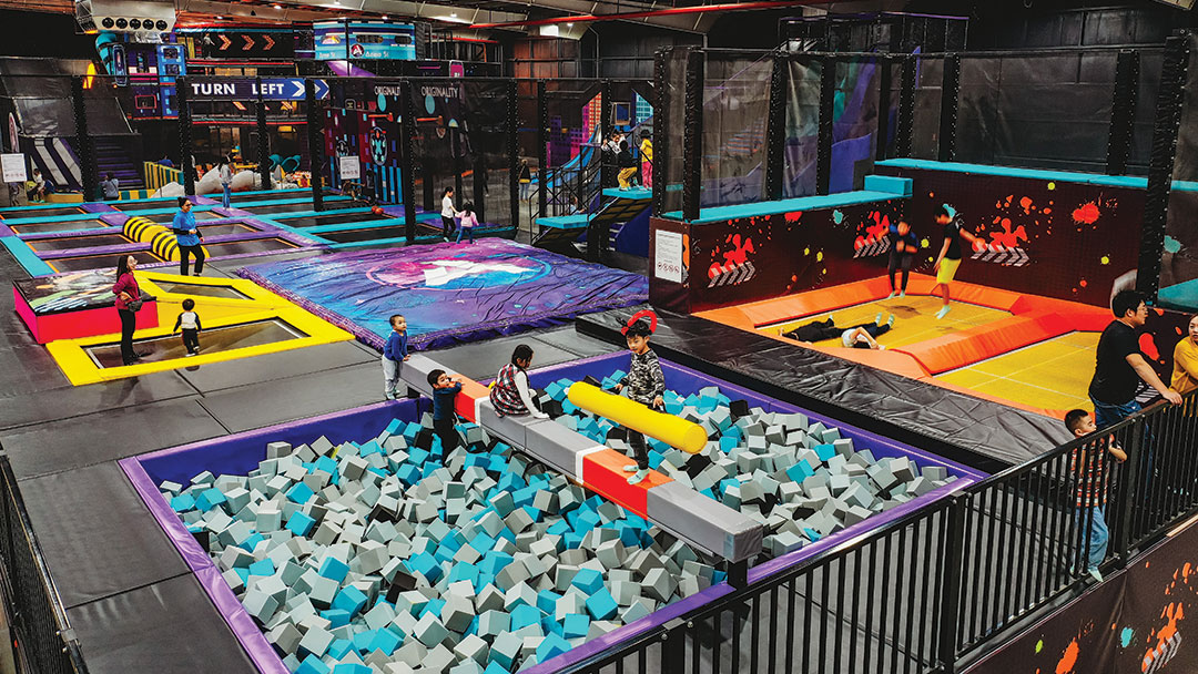the Foam Pit at Area 51 Playcentre in Brisbane