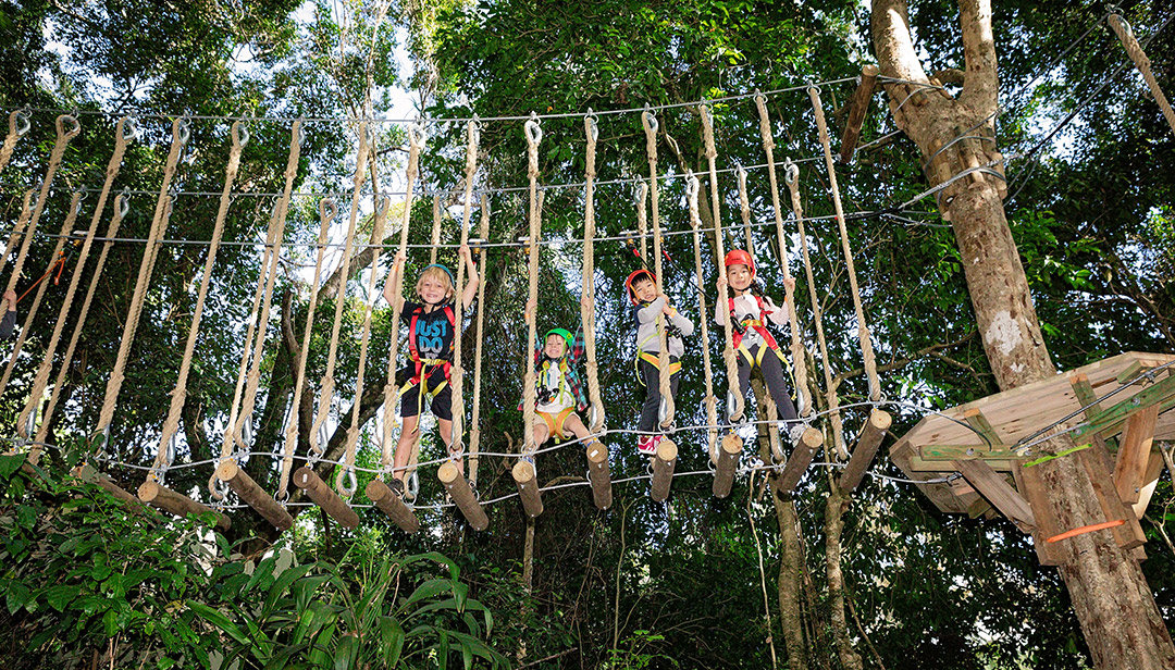 Family holiday filled with adventures at Thunderbird Park