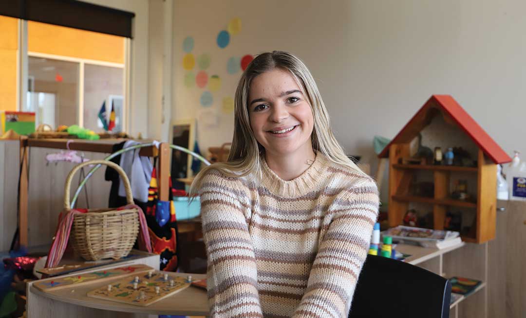 Sunshine Coast student turns love for supporting children into rewarding career