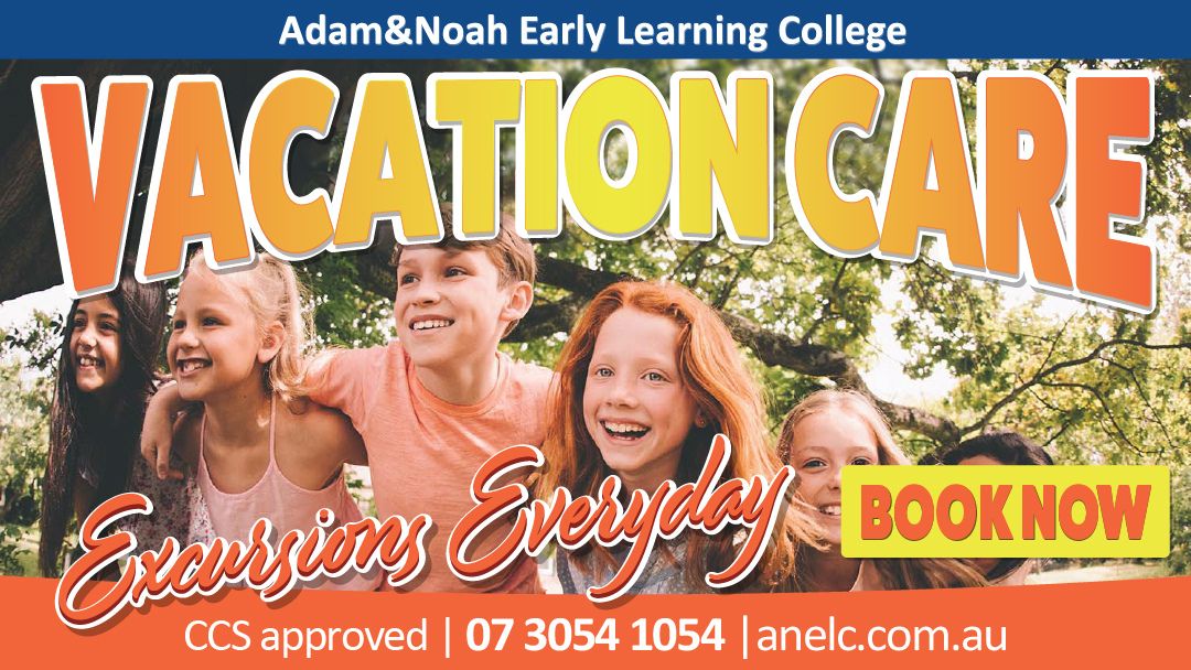 Adam & Noah Brisbane Easter Vacation Care flyer