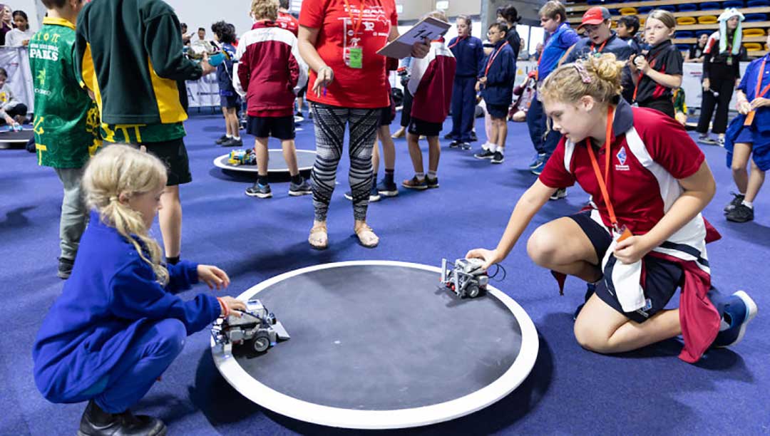 Kids Starting Roborave Battle