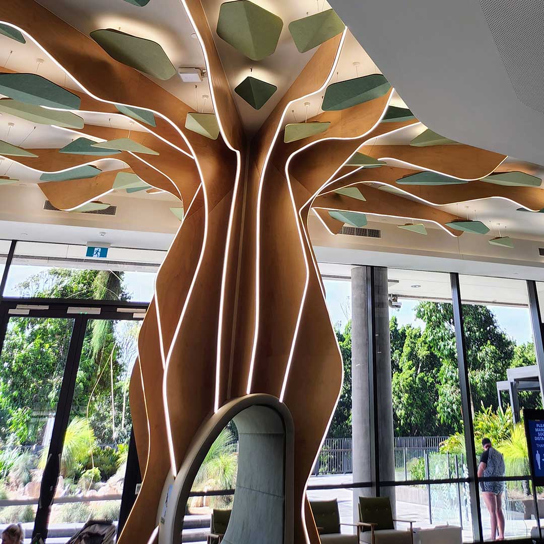 the Tree in the Middle of Ipswich Children's Library