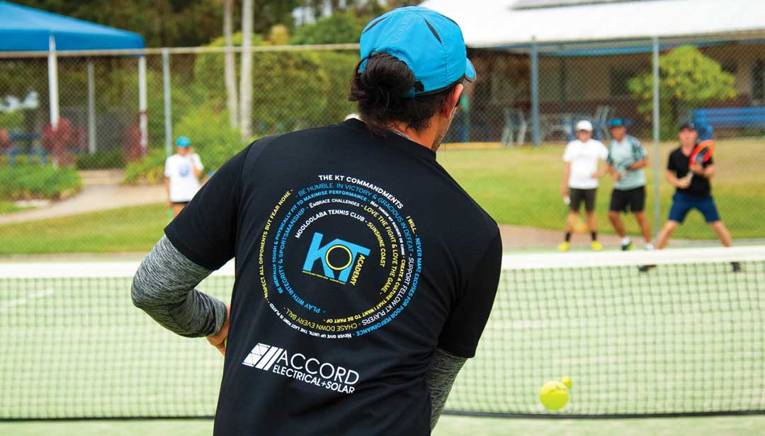 Sunshine Coast families smashing through winter with combined tennis lessons