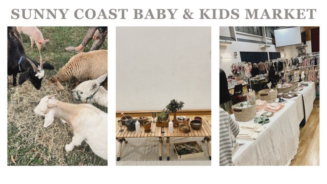 October 2023 Sunny Coast Baby & Kids Market Kids in Brisbane, Gold Coast, Sunshine Coast KOTC