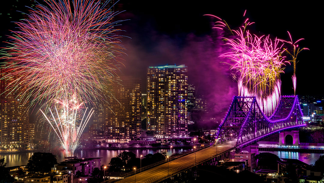 Riverfire at Brisbane Festival 2023