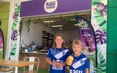 Raw Energy cafes fueling future sporting champions