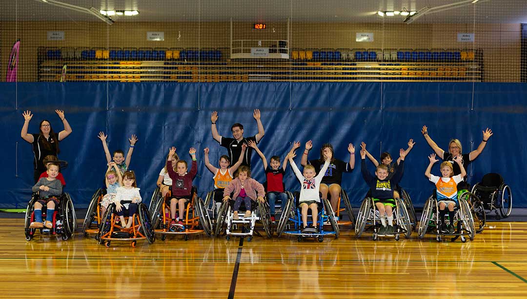 Wheelchair Basketball with Suncoast Spinners at the Education Fair 2023