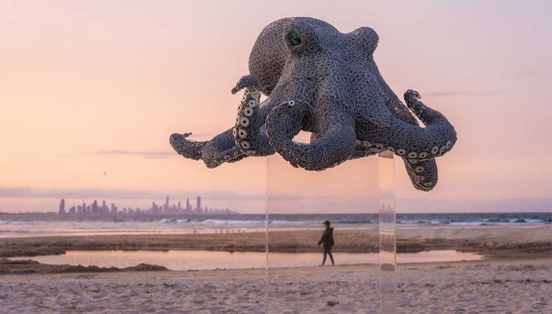 2023 Swell Sculpture Festival Gold Coast Octopus Dreaming