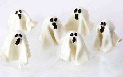 RECIPE: Super-cute ghost lollipops for Halloween