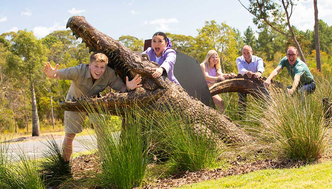 Robert Irwin Celebrates the Announcement at Australia Zoo