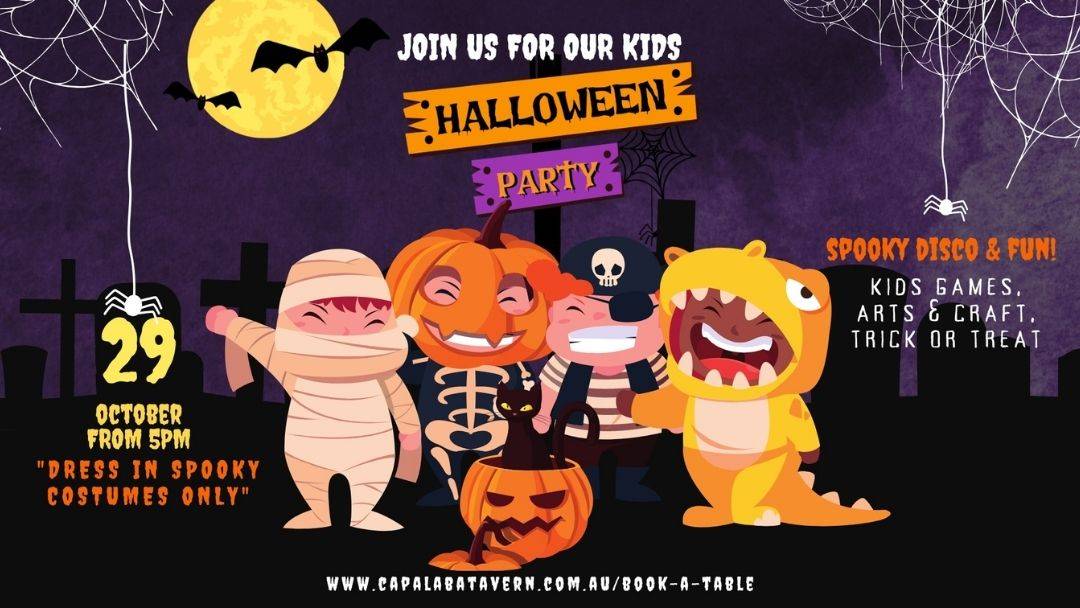 Kids Halloween Party at Capalaba Tavern