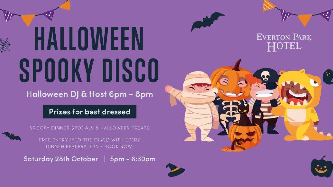 Halloween Spooky Disco at Everton Park Hotel