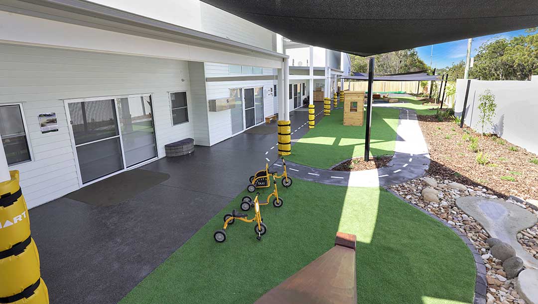 Outdoor Play Space at Australia Early Learning College Marsden