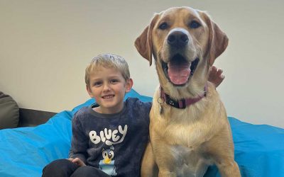 Gold Coast therapy dog changing kids’ lives
