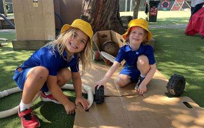 Innovative loose parts play redefines Prep playtime at Sunshine Beach State School