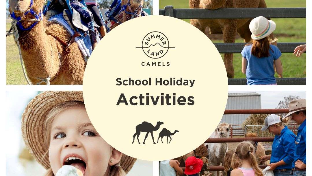 School Holiday Activities Summerland Camels