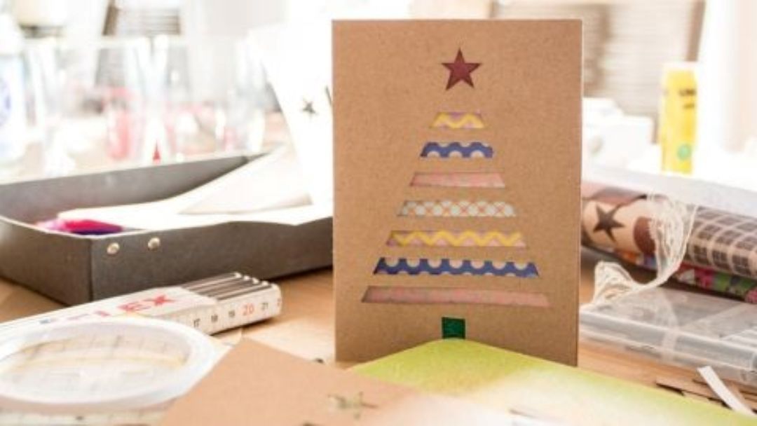 Make Your Own Christmas Cards and Tree Ornaments