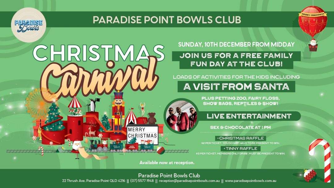 Paradise Point Bowls Club Christmas Carnival