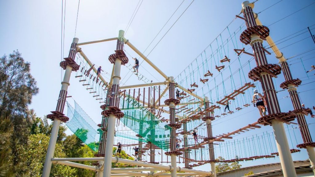 High Ropes KidZip Adventures! Kids in Brisbane, Gold Coast, Sunshine