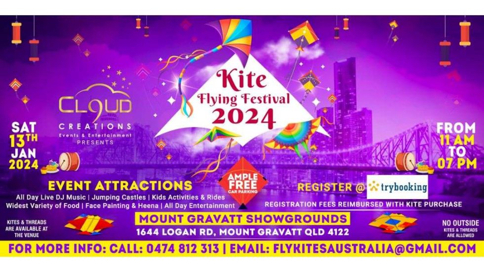Kite Flying Festival 2024 Kids in Brisbane, Gold Coast, Sunshine