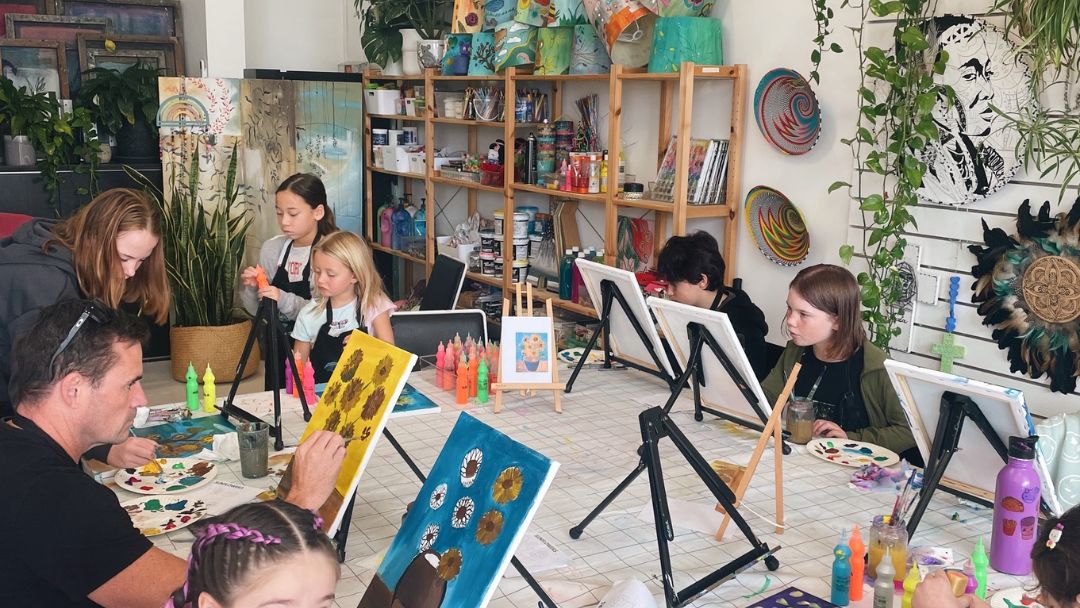 School Holiday Painting Workshops