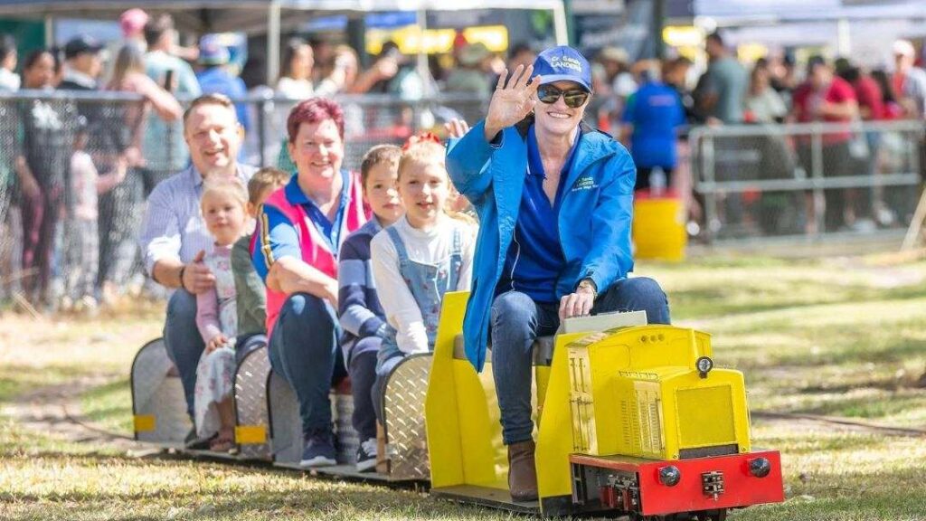 Miniature Steam Train Rides