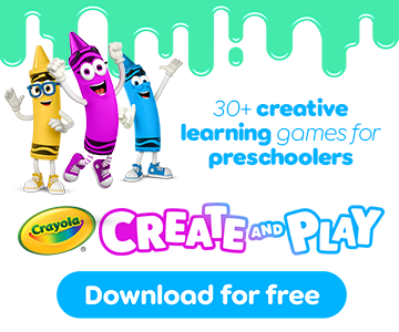 Crayola free preschool activities